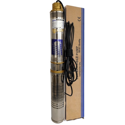 Pompa submersibila de mare adancime, DDT, 4QJD2-8, 1100 W, 8 turbine, Inox
