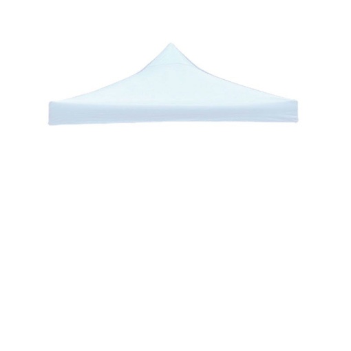 Prelata,copertina pentru acoperis cort tip pavilion Flippy, 3 x 3 m , impermeabila, invelis din material textil oxfort 700D, cauciucat Alb