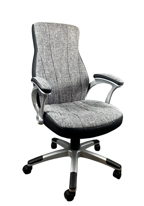 Scaun de birou directorial US64, gri, 63x70x113-121 cm