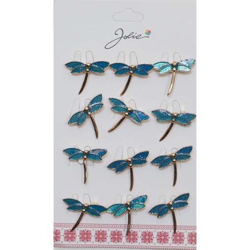 Set 12 Brose Martisor pentru Copii Libelula