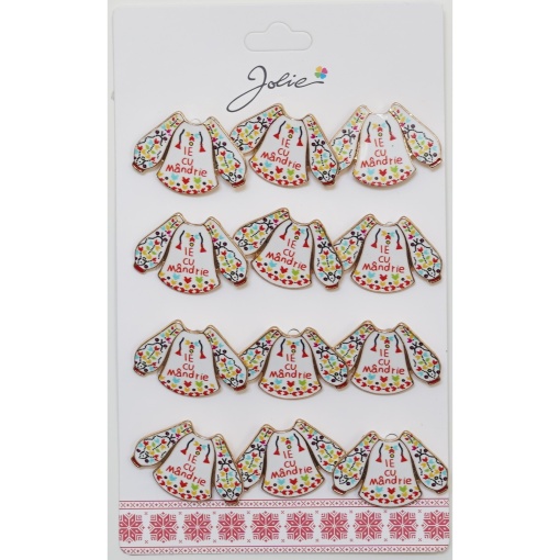 Set 12 Brose Martisor Primavara Ie cu Mandrie