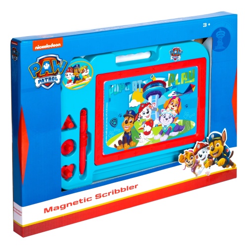 Tabla magnetica pentru desen cu stilou si 3 forme Paw Patrol