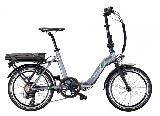 Bicicleta electrica Ztech ZT-71 URBAN autonomie 40 Km viteza maxima 25 km/h putere 250W acumulator 6.6Ah/36V pliabila nu necesita permis