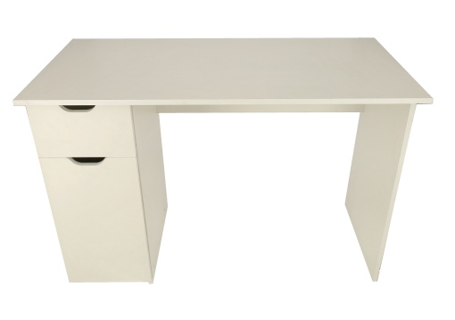 Birou Heide, alb, 115x55x76 cm