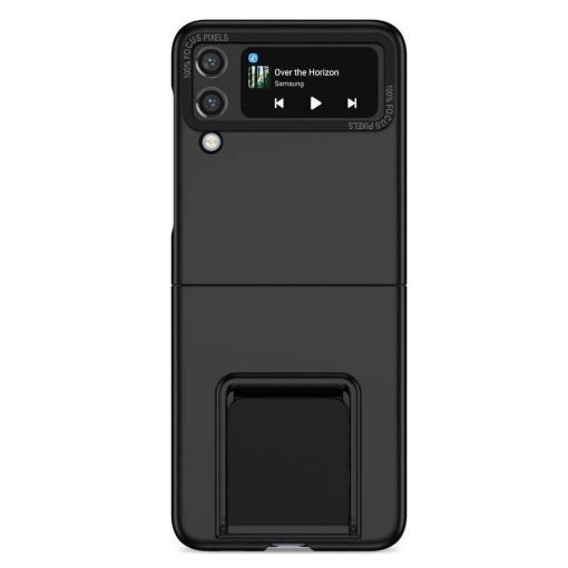 Husa de protectie Flippy, Pliere Tridimensionala, Multifunctionala, PC, pentru Samsung Galaxy Z Flip 3 , Negru