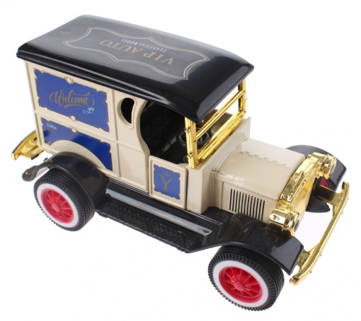 Macheta metalica 1920 Classic Y Welcome, 12 cm, Crem, Toi-Toys