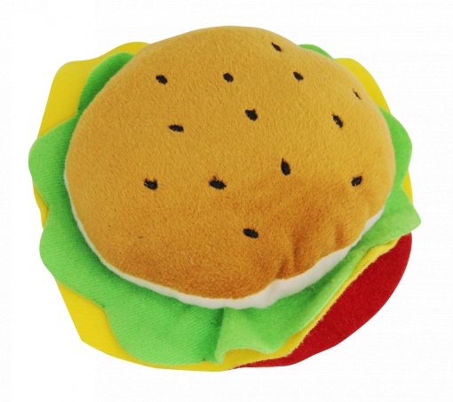 Pawise Jucarie Plus in Forma de Hamburger