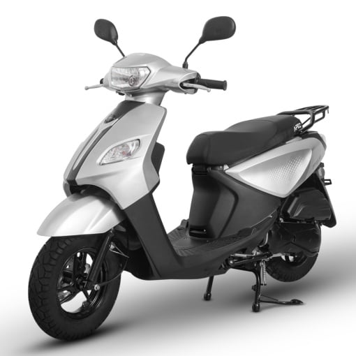 Scuter benzina, Voltarom Delivery PS5, 125 CC, Cu permis, 7.34 Cp, 80 Km/h, Gri