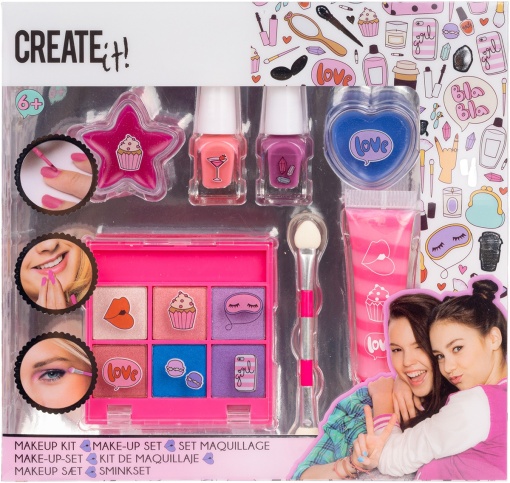 Set cosmetic pentru fetite Create It! 7 piese