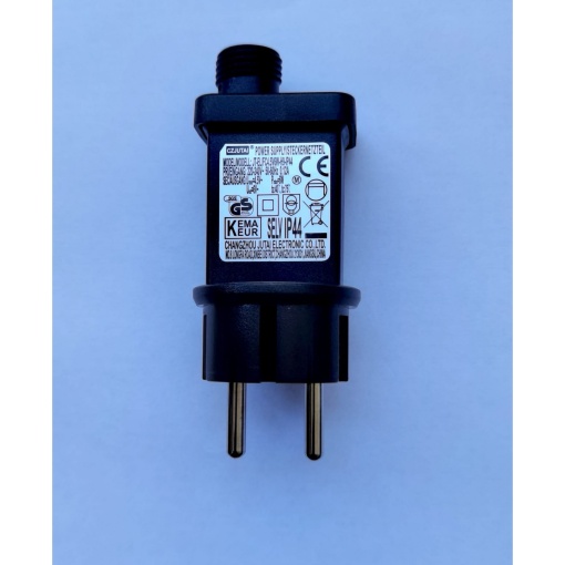 Transformator Instalatie Flippy, Standard European, Pentru Interior/Exterior, 8 Functii, 4.5V / 6W, Negru