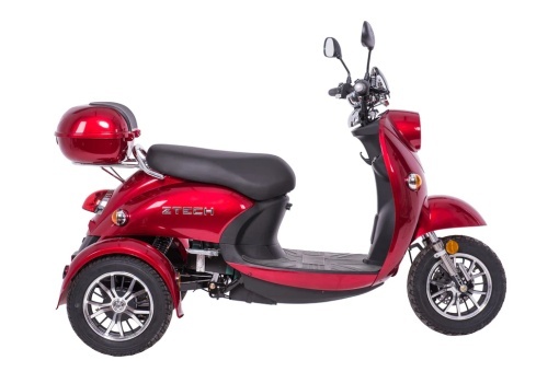 Tricicletă Electrică Z-TECH ZT-63B TRILUX 3.0 Fără Permis, Motor 650W, Baterie 60V 20Ah, Autonomie 55km