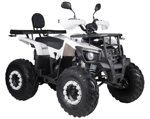 ATV Benzina 9,5CP, 180CC, Voltarom RA5, alb