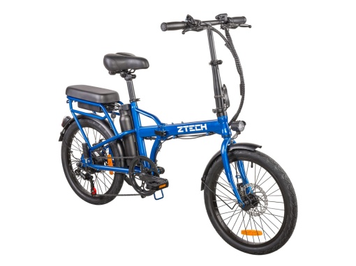 Bicicleta electrica Ztech ZT-02 F Speed autonomie 40 Km viteza maxima 25 km/h putere 350W acumulator 12Ah/48V nu necesita permis - ZTECH