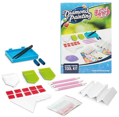 Diamond Painting - Set de instrumente pentru pictura cu diamante
