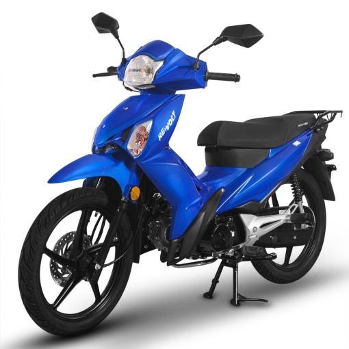 Motocicleta pe benzina, 125 cc, euro5, in 4 timpi, Revolt NEO, albastru