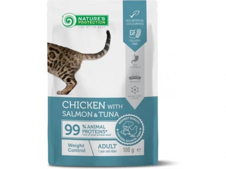 Nature s Protection Weight Control Chicken with Salmon and Tuna 100 G