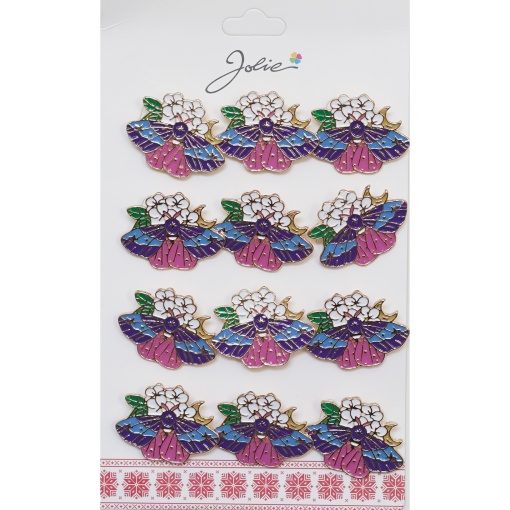 Set 12 Brose Martisor Fluture pe Flori