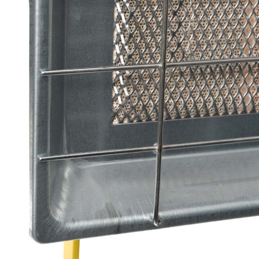 Soba cu arzator Orgaz mare cu suport, 3500 W, 220 g/h, Invelis din tabla galvanizata