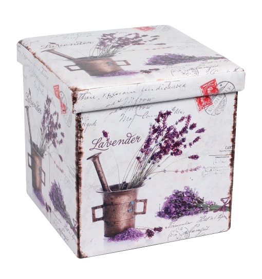 Taburet Design Lavanda New, multicolor, 38x38x37.5 cm