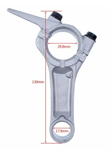 Biela motocultor 168F GX140 GX160 GX200, Elefant