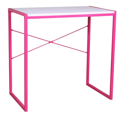 Birou copii fete, roz, 78x46x76 cm