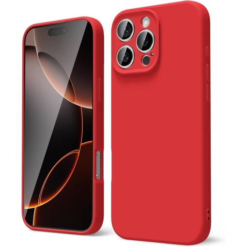 Husa de Protectie Matte TPU, Flippy, pentru OnePlus Nord3, Protectie Camera, Antisoc, Antizgariere, Antialunecare, Acoperire Completa, Rosu