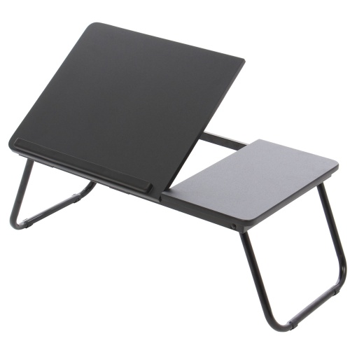 Masa laptop Thomas, negru, 55x32x23 cm