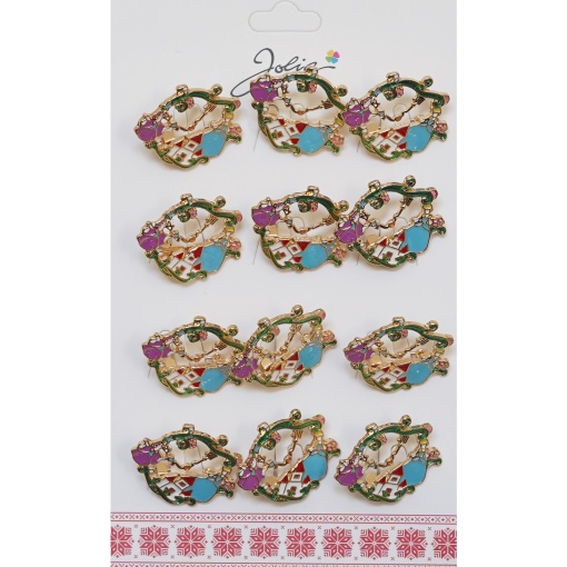 Set 12 Brose Martisor Castelul din Povesti