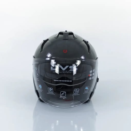 Casca Motocicleta, Scuter, Triciclu, Rotakt OP12, ABS, Certificare ECE.R22.06, Gri, Marime XL