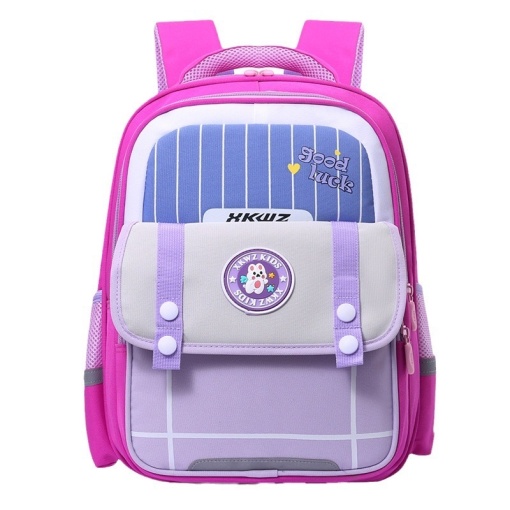 Ghiozdan pentru scoala , compartimente multiple, capacitate mare, 42x32x19cm, London School Roz