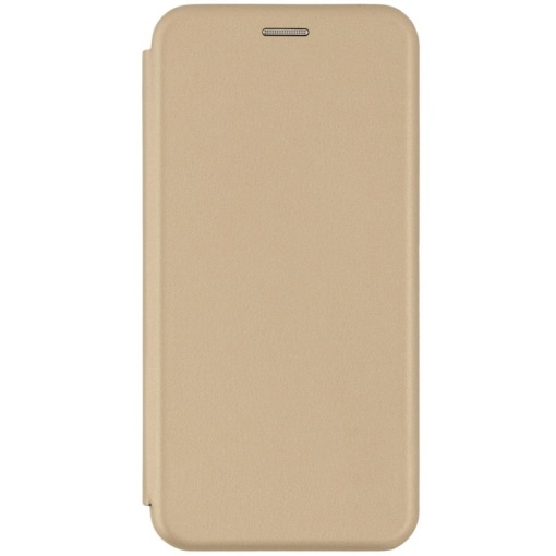 Husa de protectie Flippy compatibila cu Apple iPhone 13 Magnet Book Case Auriu