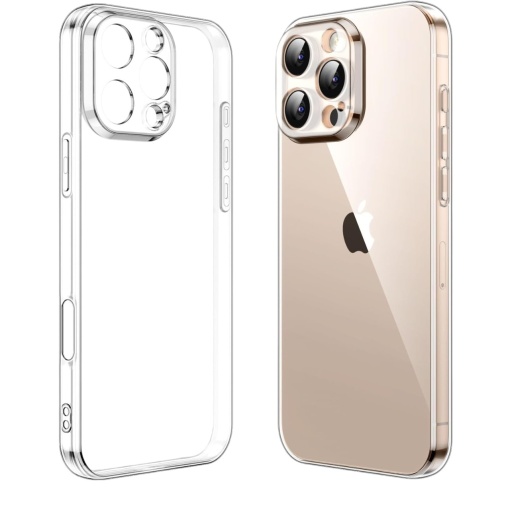 Husa de Protectie, Flippy, pentru Apple iPhone 16 Pro Max, TPU, Antisoc, Rezistenta la Impact, Protectie Camera, Transparenta