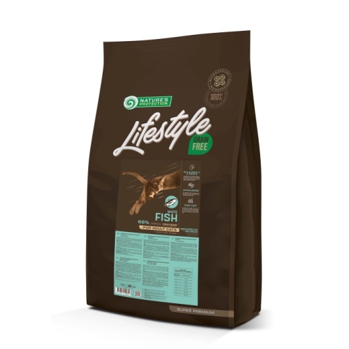 Nature s Protection Lifestyle Grain Free Adult Cat White Fish