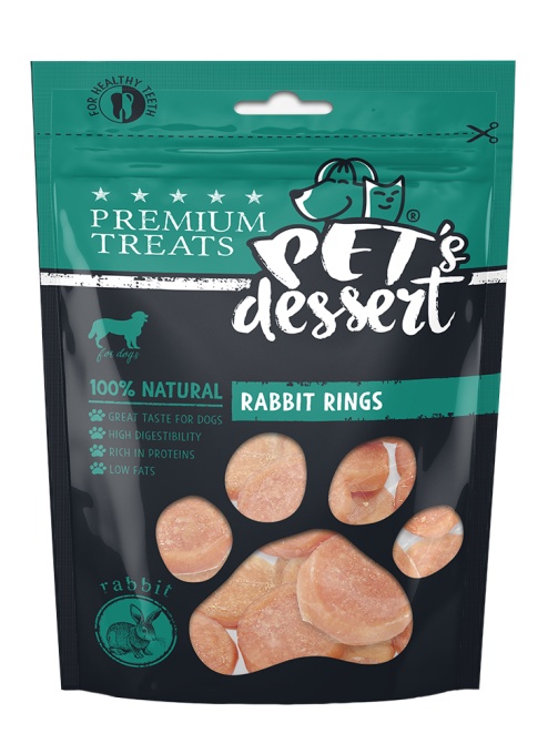 Pet s Desert Dog Rabbit Rings 80g LSR-09