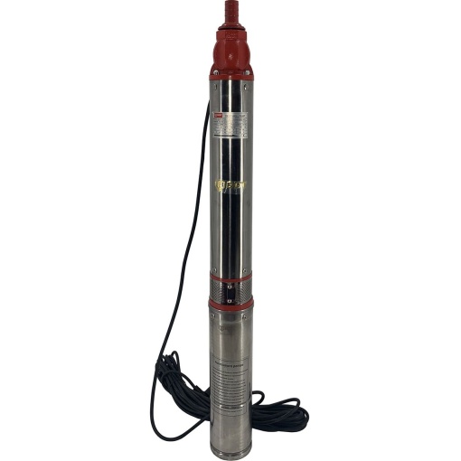 Pompa submersibila de mare adancime inox, DDT QJD12-120, 1800 W, 12 turbine, 15 m cablu