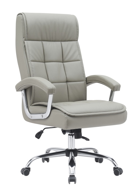 Scaun de birou US135 Bella, gri, 78x64x115-121 cm