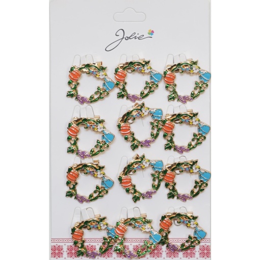 Set 12 Brose Martisor Coroana Flori