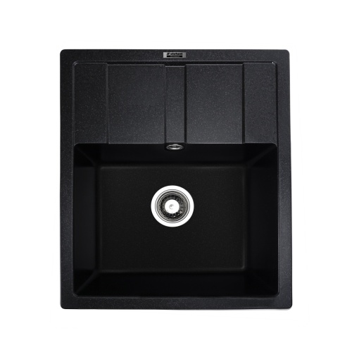 Chiuveta de bucAƒtAƒrie Elefant Premium Aria 5851, Negru metalic 577x495 mm