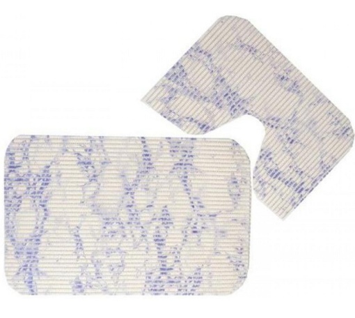 Covor baie Ciprus set 2 buc, multicolor