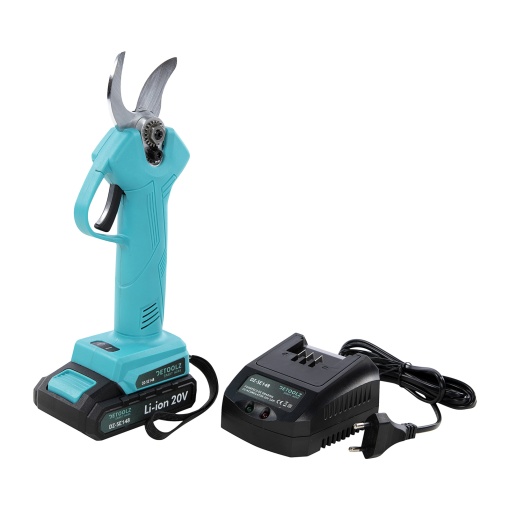 Foarfeca de gradina cu acumulator Detoolz 20V 2Ah