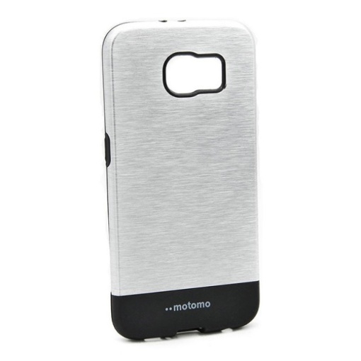 Husa Samsung Galaxy S6 Edge Motomo V4 Argintiu