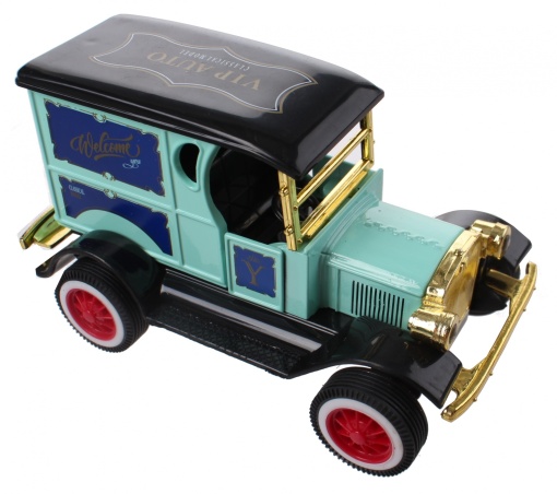 Macheta metalica 1920 Classic, 12 cm, Bleu, Toi-Toys
