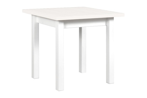Masa extensibila living/bucatarie Maxine 8, alb, 80x80/160 cm, UnicSpot