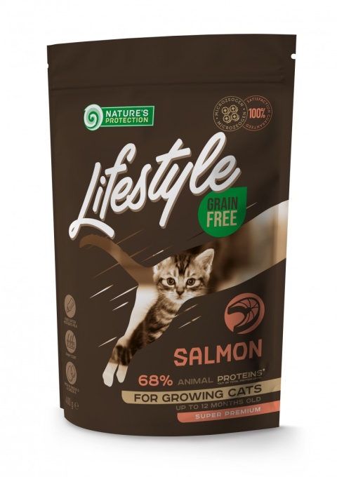 Nature s Protection Lifestyle Grain Free Somon Kitten