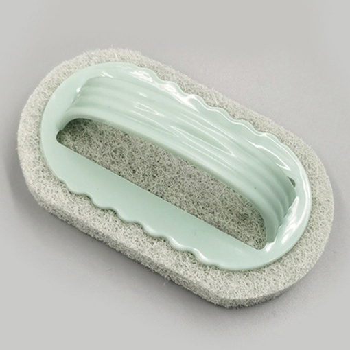 Perie de curățare cu mâner, Flippy, perie pentru gresie, baie, Bucătărie, Culoare: Verde