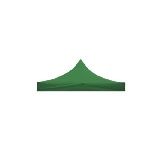 Prelata,copertina pentru acoperis cort tip pavilion Flippy, 2 x 2 m , impermeabila, invelis din material textil oxfort 700D, cauciucat Verde
