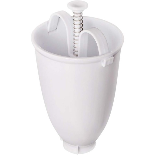 Accesoriu de Bucatarie pentru Gogosi, Flippy, Dozator pentru Aluat, Dispozitiv Manual, Forma de Gogosi, pentru Gatit, 18x10x10 cm, Alb