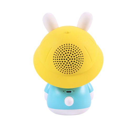 Alilo Baby Bunny - Iepuras interactiv cu povesti si cantece, albastru, in limba romana si engleza