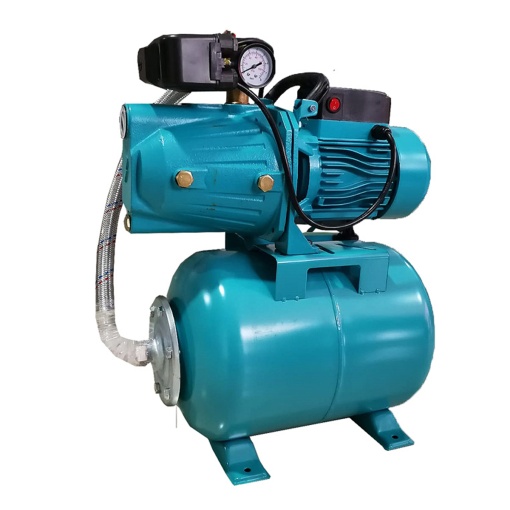 Hidrofor 24 litri, Detoolz, 0,75kW/1HP AUJS 100, absorbtie 9 m, inaltime 45 m, 3.3 mc/h