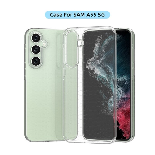 Husa de Protectie, Flippy, pentru Samsung Galaxy A35 5G, TPU, 1 mm, Transparent